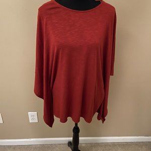 PRICE DROP! Burnt Orange Oversized Batwing Sweater Size M